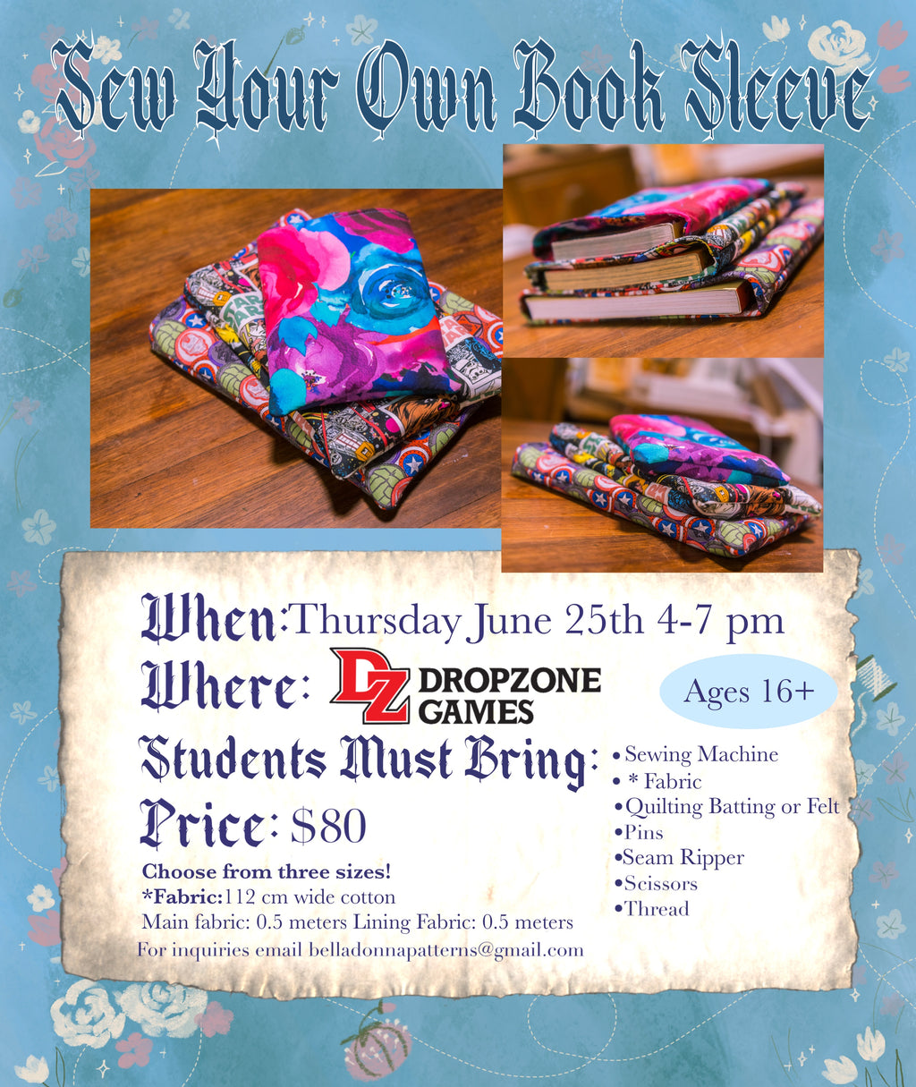 Sew Your Own Book Sleeve
